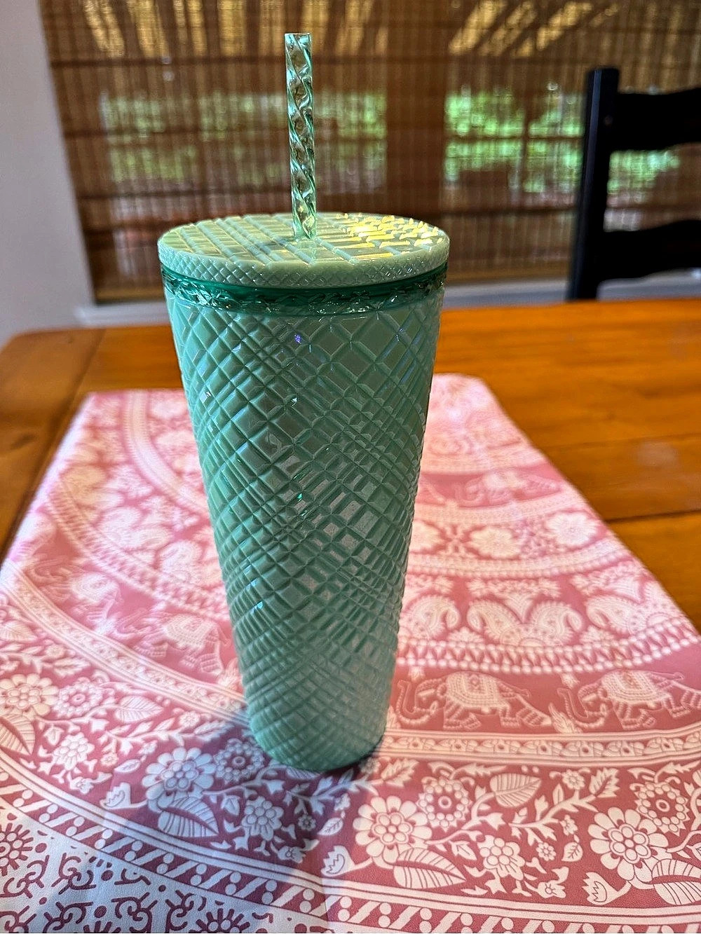 Starbucks Mint Green Studded Cold Cup Tumbler